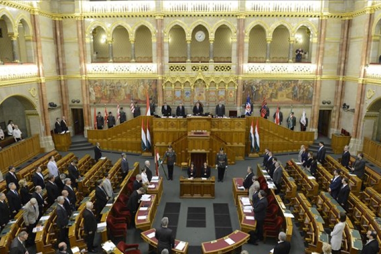 A parlament is 1848-ra emlékezik